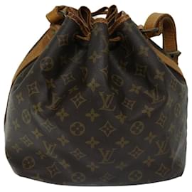 Louis Vuitton-LOUIS VUITTON Monogram Petit Noe Shoulder Bag M42226 LV Auth 69579-Monogram