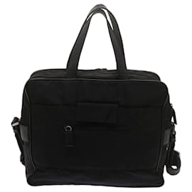 Prada-Borsa PRADA in nylon 2modo Black Auth ki4282-Nero