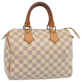 Louis Vuitton-Louis Vuitton Damier Azur Speedy 25 Hand Bag N41534 LV Auth 68876-Other