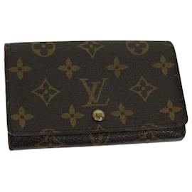 Louis Vuitton-LOUIS VUITTON Monogram Porte Monnaie Billets Tresor Wallet M61730 LV Auth th4715-Monogram