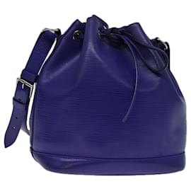 Louis Vuitton-LOUIS VUITTON Epi Noe BB Shoulder Bag Purple Fig M40845 LV Auth 69304-Other,Purple