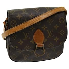 Louis Vuitton-LOUIS VUITTON Monogram Saint Cloud MM Shoulder Bag M51243 LV Auth 68991-Monogram