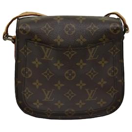 Louis Vuitton-LOUIS VUITTON Monogram Saint Cloud MM Shoulder Bag M51243 LV Auth 68991-Monogram