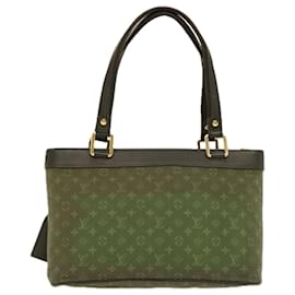 Louis Vuitton-LOUIS VUITTON Monogram Mini Lucille PM Hand Bag TST Khaki M92682 LV Auth th4738-Other