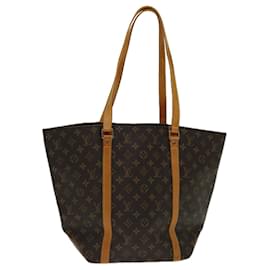 Louis Vuitton-LOUIS VUITTON Monogram Sac Shopping Tote Bag M51108 Auth LV 69332-Monogramme