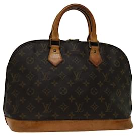 Louis Vuitton-Bolsa de mão M LOUIS VUITTON com monograma Alma M51130 Autenticação de LV 68482-Monograma