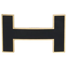Hermès-Acessório HERMES Somente fivela / Fivela de cinto de metal preto - 101820-Preto