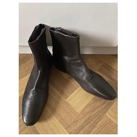 Jil Sander-Jil Sander Ankle Boots-Brown