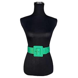 Yves Saint Laurent-Yves Saint Laurent belt for women vintage-Green