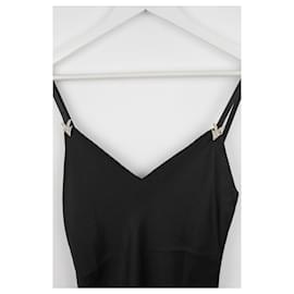 Ralph Lauren-Vestido de seda-Negro