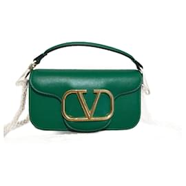 Valentino Garavani-VALENTINO GARAVANI  Handbags T.  leather-Green