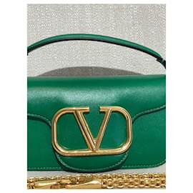 Valentino Garavani-Bolsas VALENTINO GARAVANI T.  Couro-Verde