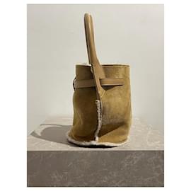 Céline-CELINE Bolsos T.  ante-Beige