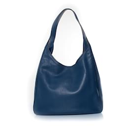 Prada-Prada, bolsa de ombro vagabundo de bolso azul-Azul