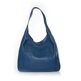 Prada-Prada, bolsa de ombro vagabundo de bolso azul-Azul