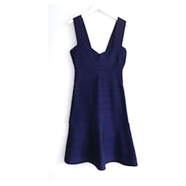 Herve Leger-Abito Herve Leger Elisha blu navy-Blu navy