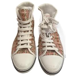 Saint Laurent-zapatillas Saint Laurent en tweed-Multicolor