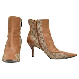 Gucci-Ankle Boots-Beige