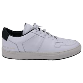 Autre Marque-Common Projects Decades Low Sneakers in White Leather-White