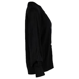 Chanel-Maglione geroglifico Chanel in cashmere nero-Nero