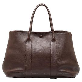 Hermès Hermes Hermes Swift Garden Twilly TPM Bolsa Bolsa de couro em bom estado Marrom