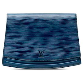 Louis Vuitton-Bolsa Louis Vuitton Epi Pochette Tilsitt com cinto de couro M52605 em boa condição-Outro