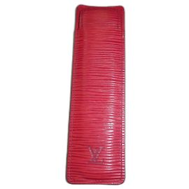 Louis Vuitton Stiftetui Epi Rot Rot