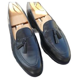 JM Weston-moccasin jm weston tassels 8D 42-Black