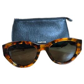 Anine Bing Sunglasses Brown
