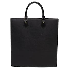Louis Vuitton-LOUIS VUITTON Epi Sac Plat Hand Bag Black M59082 LV Auth bs13115-Black