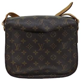 Louis Vuitton-LOUIS VUITTON Monogram Saint Cloud GM Shoulder Bag M51242 LV Auth 70026-Monogram