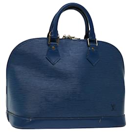 Louis Vuitton-Bolsa de mão LOUIS VUITTON Epi Alma Azul Toledo M52145 Autenticação de LV 69932-Outro