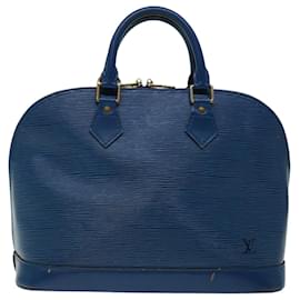 Louis Vuitton-LOUIS VUITTON Bolso de Mano Epi Alma Toledo Azul M52145 LV Auth 69932-Otro