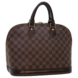 Louis Vuitton-LOUIS VUITTON Damier Ebene Alma Hand Bag N51131 LV Auth 69984-Other