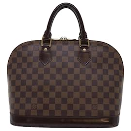 Louis Vuitton-LOUIS VUITTON Damier Ebene Alma Hand Bag N51131 LV Auth 69984-Other