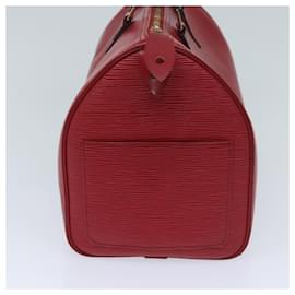 Louis Vuitton-Louis Vuitton Epi Speedy 30 Hand Bag Castilian Red M43007 LV Auth 70228-Other