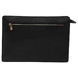 Louis Vuitton-LOUIS VUITTON Epi Angian Shoulder Bag 2Way Black M52112 LV Auth 70034-Black