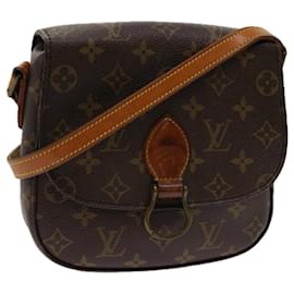 Louis Vuitton-LOUIS VUITTON Monogram Saint Cloud MM Shoulder Bag M51243 LV Auth yk11368-Monogram