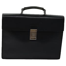 Prada-PRADA Hand Bag Leather Black Auth ar11660b-Black