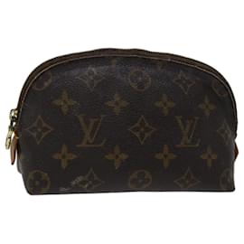 Louis Vuitton-LOUIS VUITTON Monogram Pochette Cosmetic PM Cosmetic Pouch M47515 Autenticação de LV 69862-Monograma