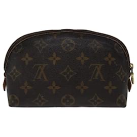 Louis Vuitton-Estuche cosmético M con monograma Pochette Cosmetic PM de LOUIS VUITTON47515 LV Auth 69862-Monograma