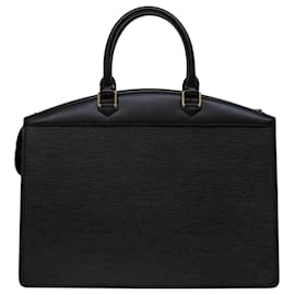 Louis Vuitton-Bolsa de mão LOUIS VUITTON Epi Riviera Noir preta M48182 Autenticação de LV 69929-Preto