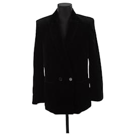 Zadig & Voltaire-Blazer en velours-Noir