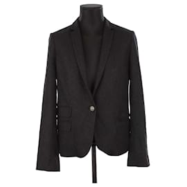 Zadig & Voltaire-Blazer en laine-Noir