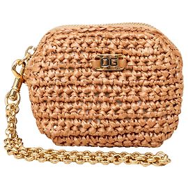 Monedero Dolce & Gabbana con llavero Beige
