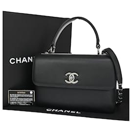 Chanel-Chanel Logo CC-Preto