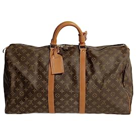 Louis Vuitton-Louis Vuitton Louis Vuitton Keepall 55 Travel bag-Brown