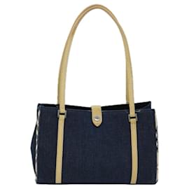 Burberry-Etichetta blu Burberry-Blu navy