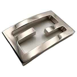 Fendi Schnalle Silber Silber Silber
