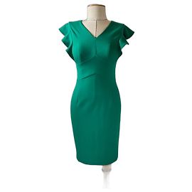 Dkny Kleid in Grün Grün